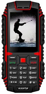Aligator R12 eXtremo, Dual SIM, červená/černá