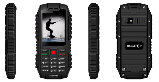 Aligator R12 eXtremo, Dual SIM, černá - rozbaleno