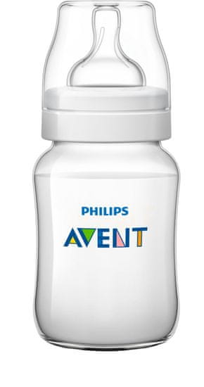 Philips Avent Kojenecká láhev Classic+ 260 ml (PP), 1 ks