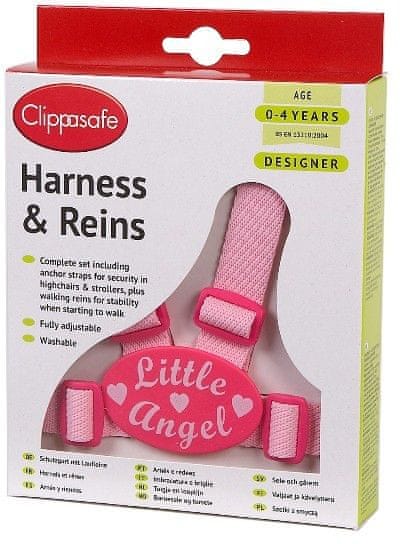 Clippasafe Vodítko pro dítě, Pink - zánovní