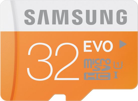 Samsung microSDHC 32GB EVO UHS-I (class 10) 48 MB/s + adaptér (MB-MP32DA/EU)