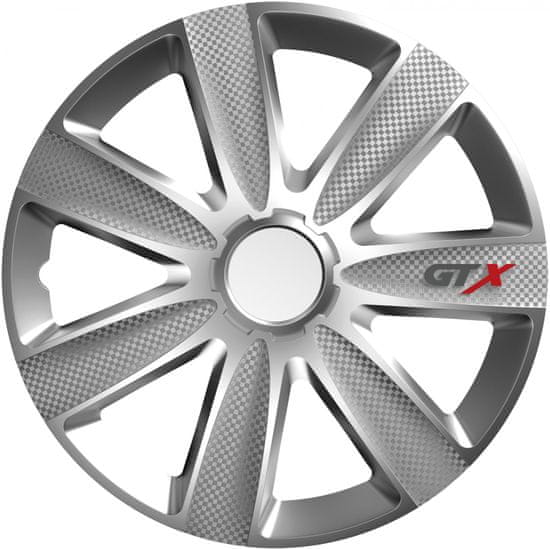 Versaco Poklice GTX Carbon Silver sada 4ks - rozbaleno