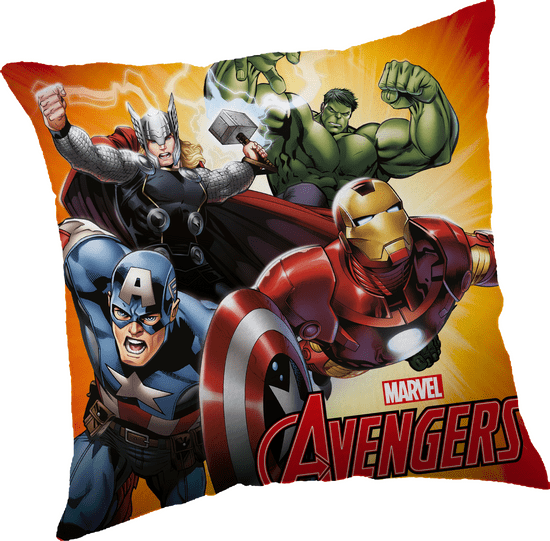 Jerry Fabrics polštář Avengers 40x40 cm