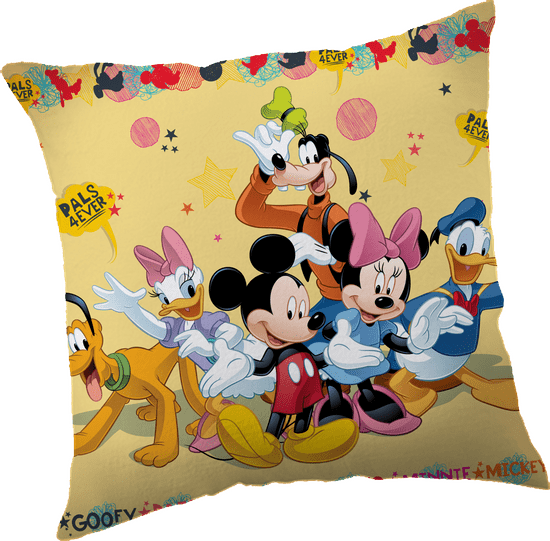 Jerry Fabrics polštář Mickey and Friends 40x40 cm