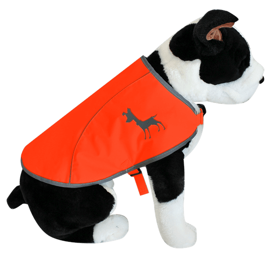 Alcott Reflexní vesta pro psy, oranžová