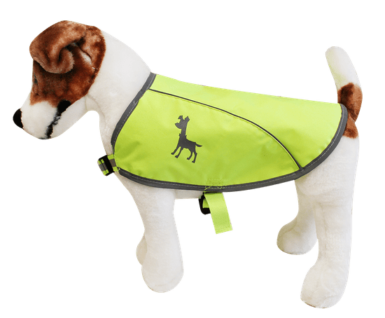 Alcott Reflexní vesta pro psy, žlutá