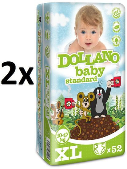 DOLLANO Baby Standard XL - 104 ks