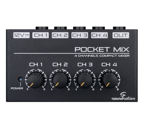 Soundsation POCKET MIX Analogový mixážní pult