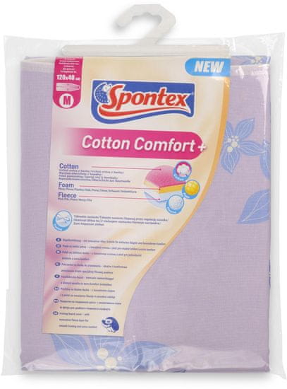 Spontex Cotton Comfort potah 120 x 40 cm