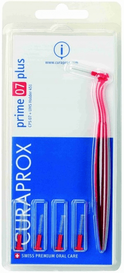 Curaprox Prime Plus 07 - 2,5mm / red 5ks
