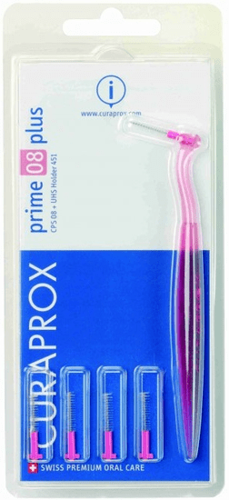 Curaprox Prime Plus 0,8 - 3,2 mm / pink 5 ks