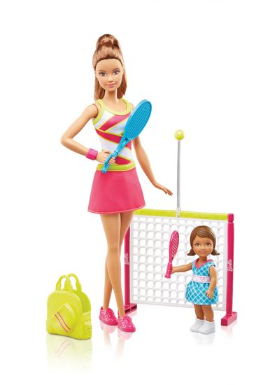 Mattel Barbie sportovní set tenistka