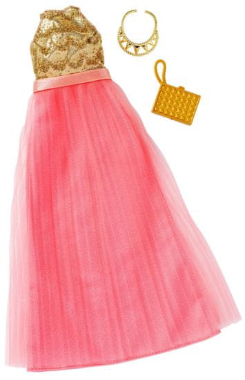 Mattel Barbie Šaty a doplňky lesklé šaty