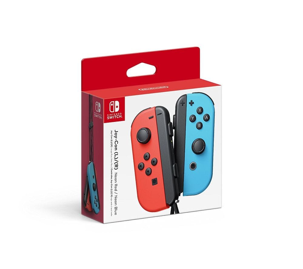 Levně Nintendo Switch Joy-Con (pár) modrý-červený / Switch