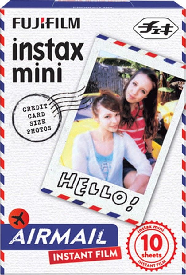 Levně FujiFilm Instax Film Mini Airmail rámeček (10ks)