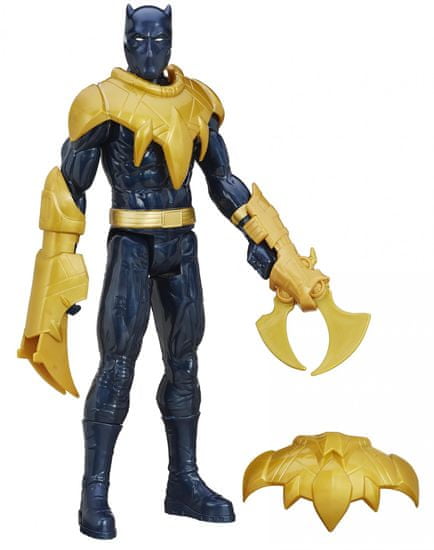 Avengers 30cm figurka s výstrojí - Black Panther
