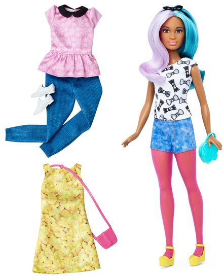 Mattel Barbie Modelka Blue Violet