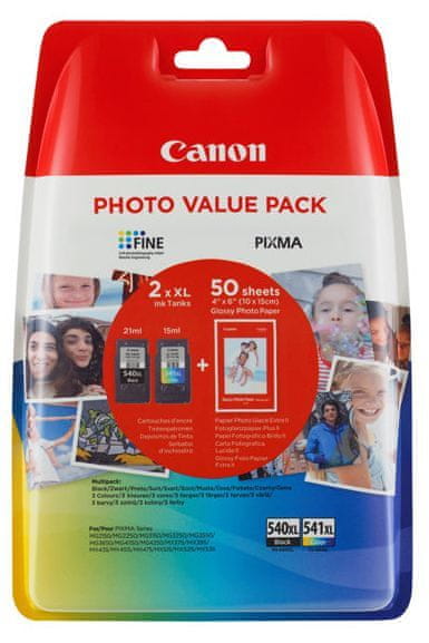 Levně Canon PG-540XL / CL-541XL + 50x GP-501 (5222B013), barevná