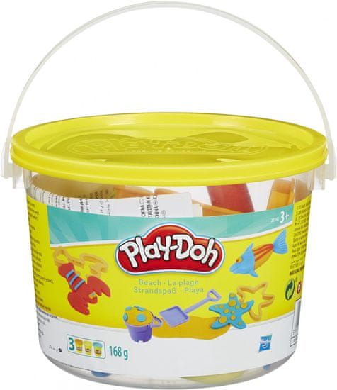 Play-Doh Modelovací set v kyblíku - žluté víko