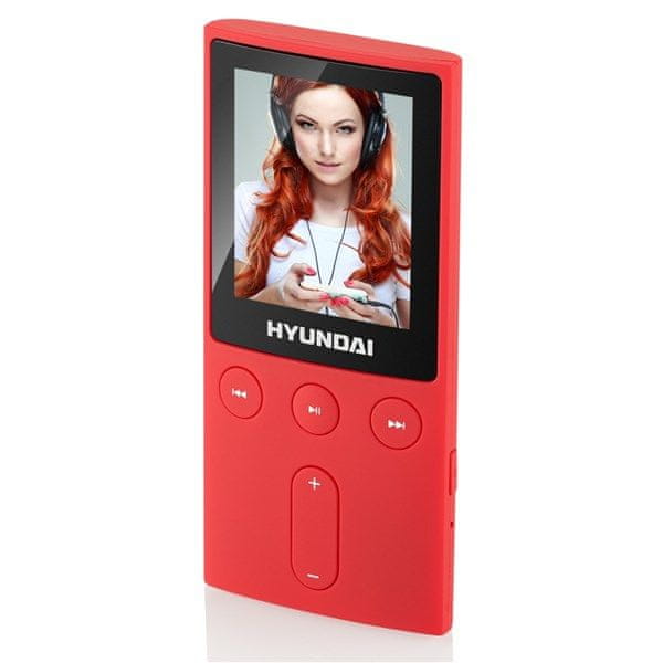 Levně Hyundai MPC 501 FM, 4 GB, červená