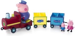 TM Toys Peppa Pig - vláček + 3 figurky