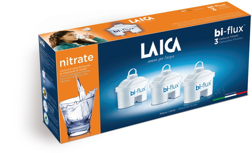 Levně Laica Bi-Flux Cartridge NITRATE 3ks N3N