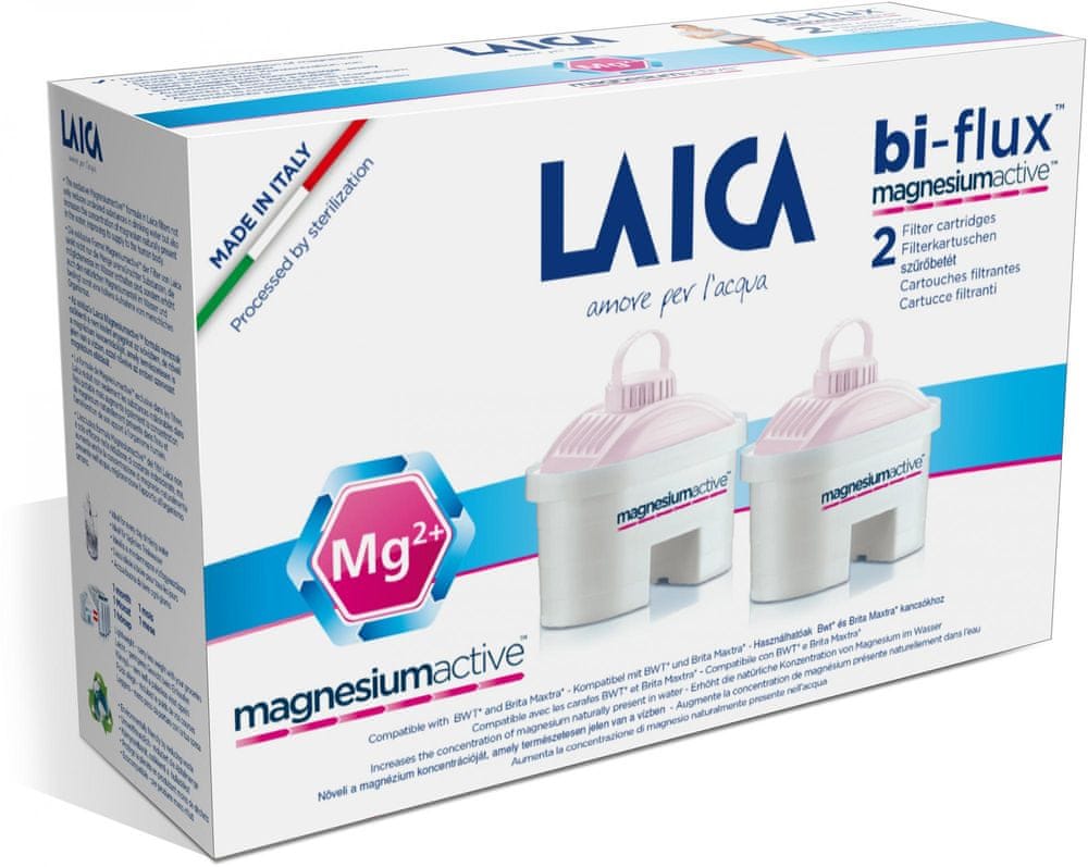 Levně Laica Bi-Flux Cartridge Magnesiumactive 2ks G2M