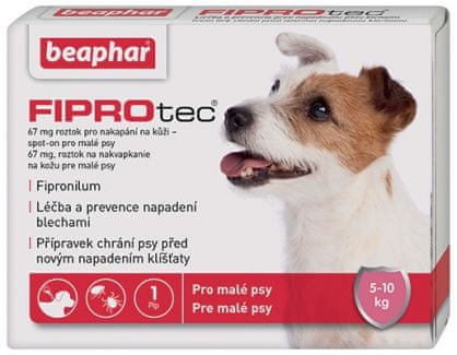 Beaphar Spot on Fiprotec pro psy S 5-10kg