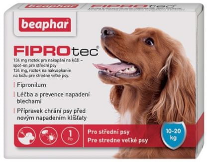 Beaphar Spot on Fiprotec pro psy M 10-20kg