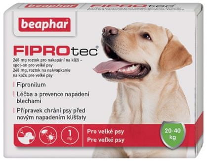 Beaphar Spot on Fiprotec pro psy L 20-40kg