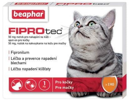 Beaphar Spot on Fiprotec pro kočky od 1kg