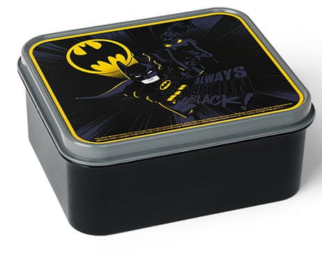 LEGO Batman box na svačinu - černá