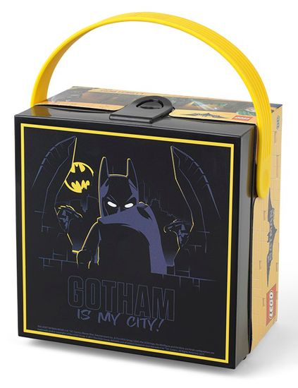 LEGO Batman box s rukojetí - černá