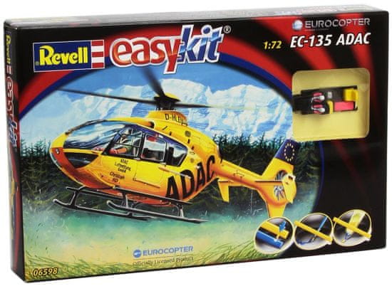 Revell EasyKit vrtulník 06598 - EC 135 ADAC