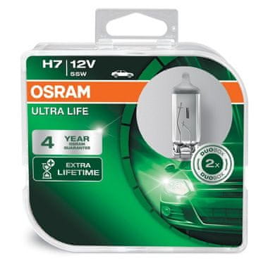 Osram 12V H7 55W PX26d 2ks Ultra Life