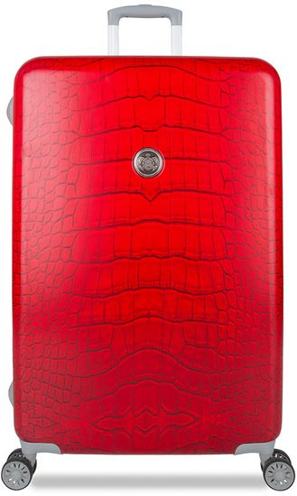 SuitSuit Cestovní kufr Red Diamond Crocodile L - rozbaleno