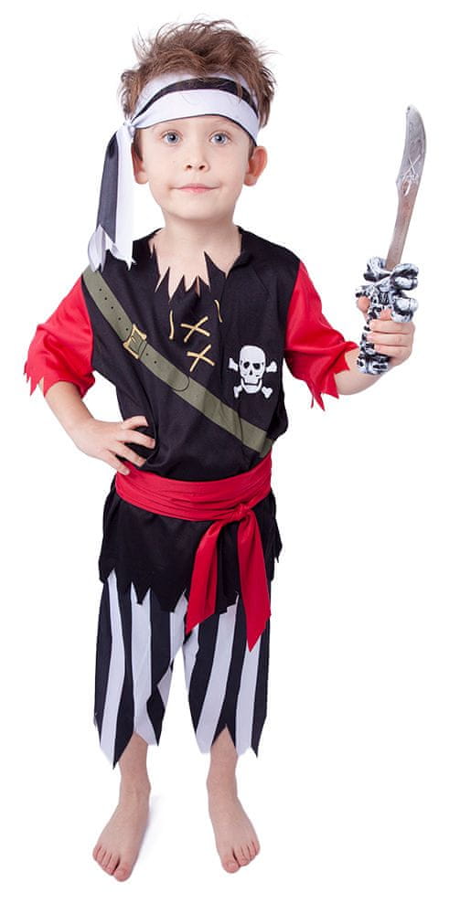 Rappa Kostým pirát s šátkem M