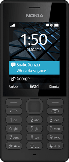 Nokia 150 Single SIM, černá
