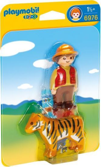 Playmobil 6976 Strážce s tygrem (1.2.3)