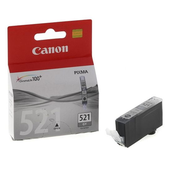 Canon CLI-521GY (2937B001), šedá