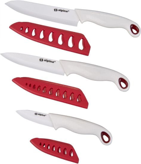 Alpina 22751 Keramické nože set 3 ks - rozbaleno