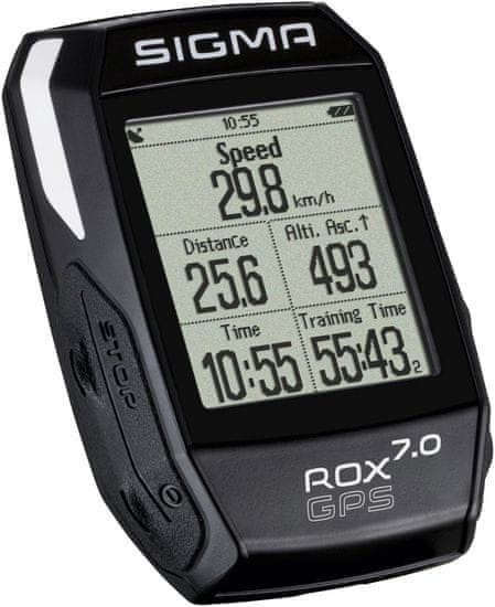 Sigma ROX 7.0 GPS černá - rozbaleno