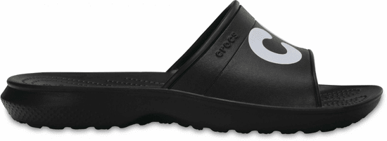 Crocs Classic Slide Black White