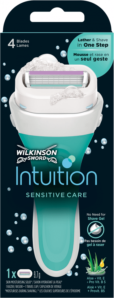 Wilkinson Intuition Sensitive Care holicí strojek + 1 hlavice