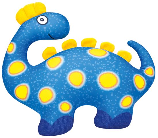 Bino Dinosaurus modrý 33x28cm