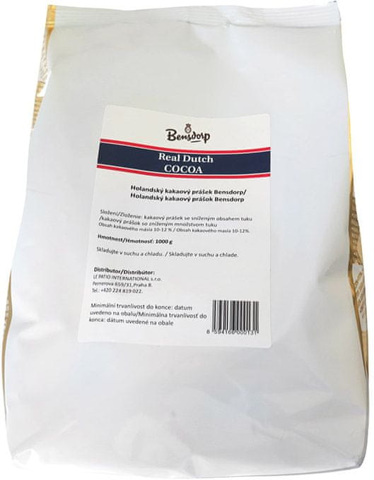 Levně Bensdorp pravé holandské kakao 1 kg