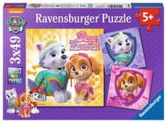 Ravensburger Puzzle 080083 Tlapková Patrola 3x49 dílků