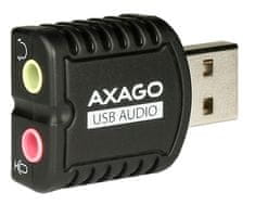AXAGON ADA-10, USB 2.0 Stereo Audio MINI adaptér