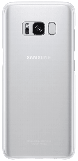 Samsung Ochranný kryt Clear View (Samsung Galaxy S8 Plus), stříbrná EF-QG955CVEGWW