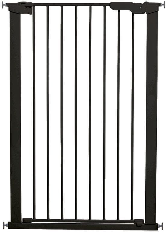 Levně BabyDan vysoká zábrana Premier PET GATE, š. 73-80 cm černá